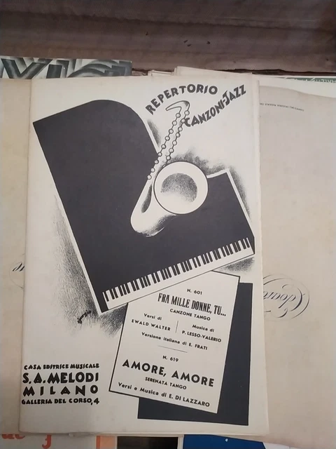 Amore Amore Di  E. DI LAZZARO,FRA MILLE DONNE.TU di EWALD WALTER,P. LESSO VALERI