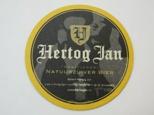 Beer Brewery Coaster: Arcense Bierbrouwerij HERTOG JAN Bier ~ Arcen, Netherlands