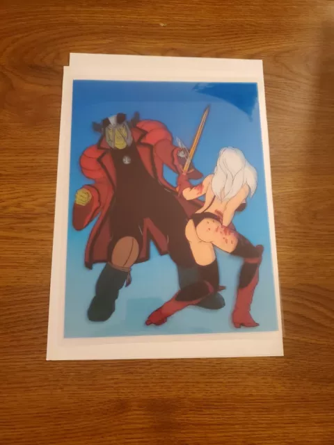 Heavy Metal Movie Reproduction Animation Film Production Cel Taarna 1981