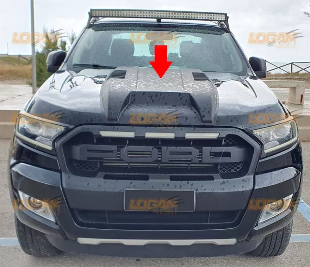 Ford Ranger Haubenhutzen Lufthutze Motorhaube Lüftung 2015 - 2023 T6 T7 T8