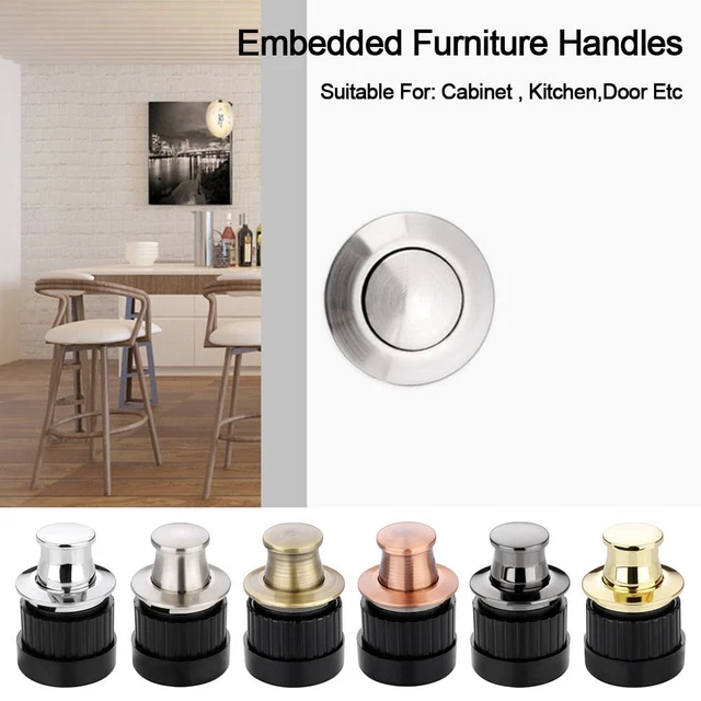 Spring Knob Types INVISIBLE TELESCOPIC SPRING Knobs Light Pull Tatami Cabinet Handle ...