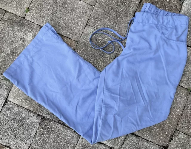 Scrub Pants Bottoms Grey's Anatomy By Barco Light Blue Medium 4232