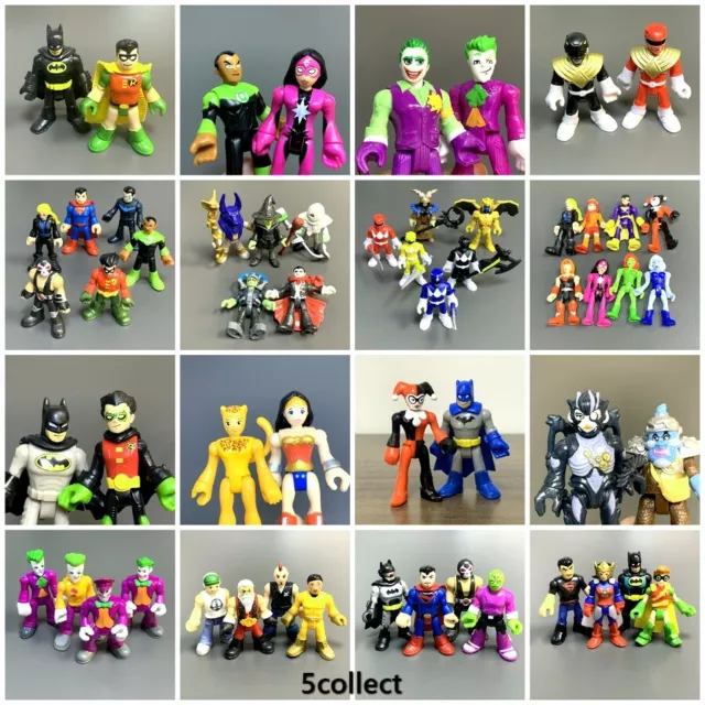 Lots Imaginext DC Super Friends Power Rangers Heroes Villains Robin Figures Toys