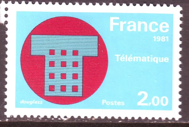 FRANCE TIMBRE N° Y&T 2130 " Télématique " NEUF**