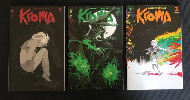Kroma Image Comics 3 Issue Collection Lorenzo De Felici