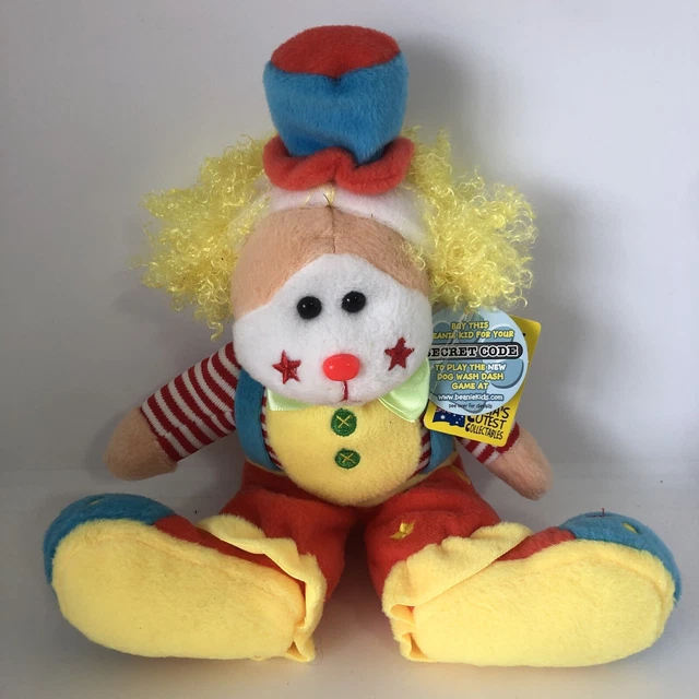 Beanie Kids Collectables - Giggles The Clown Bear - 3.02.08 - With Tags