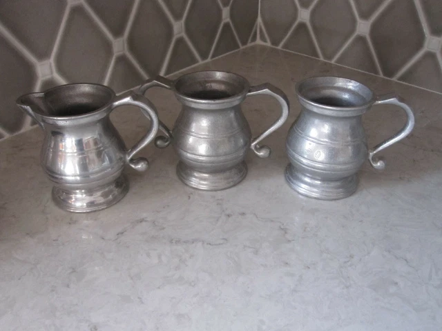 Wilton Armetale RWP Creamer Sugar Mug