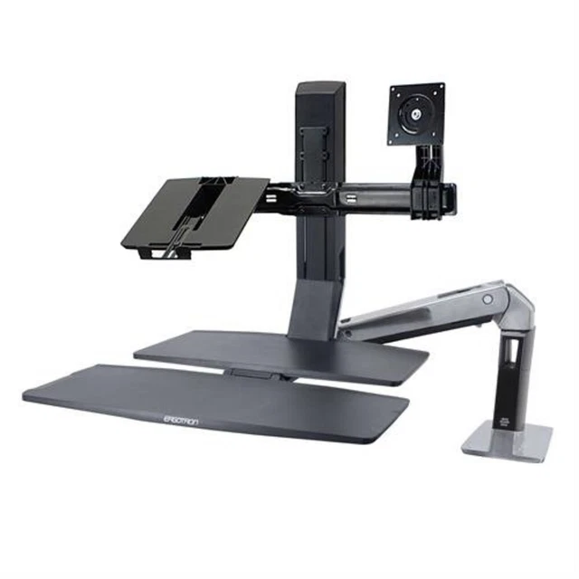 Ergotron WorkFit Convert-to-LCD & Laptop Kit from 24" Dual Displays