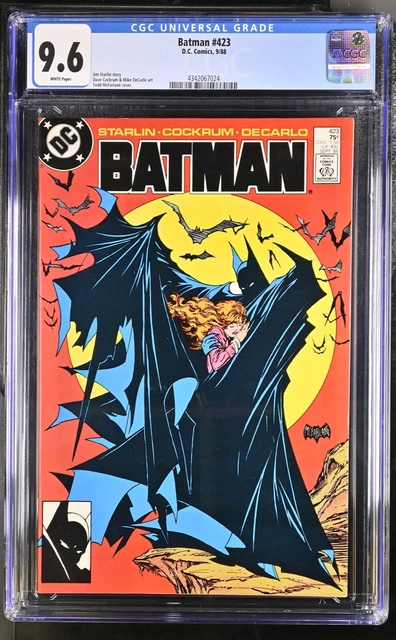 Batman #423 1st Print CGC 9.6 Todd McFarlane art DC Comics 1988