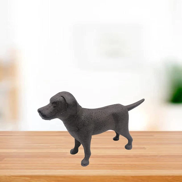 Comfy Hour Antique and Vintage Animal Collection Cast Iron 7.6  Standing Dog Fig 3