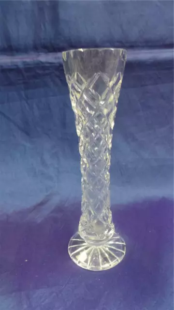 Retro Bohemia 24% Lead Crystal Small Vase Czech Republic