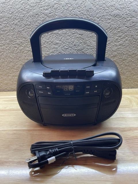 Lecteur CD Portable Trevi CD 512 Avec Radio FM/AM Et Entrée AUX - Noir (Alimentation Piles Ou Secteur)