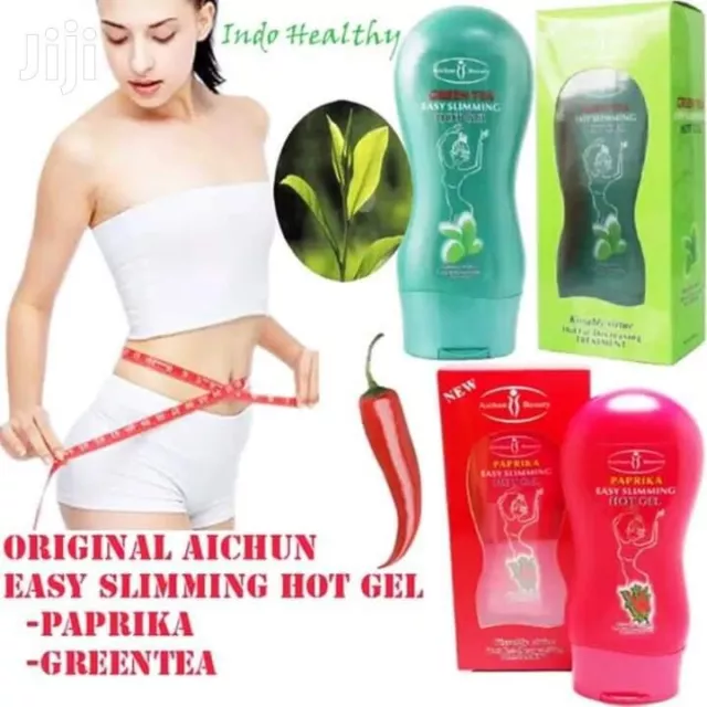 Paprika / Green Tea 250g Fat Burning Anti-cellulite Body Hot Gel Slimming Cream