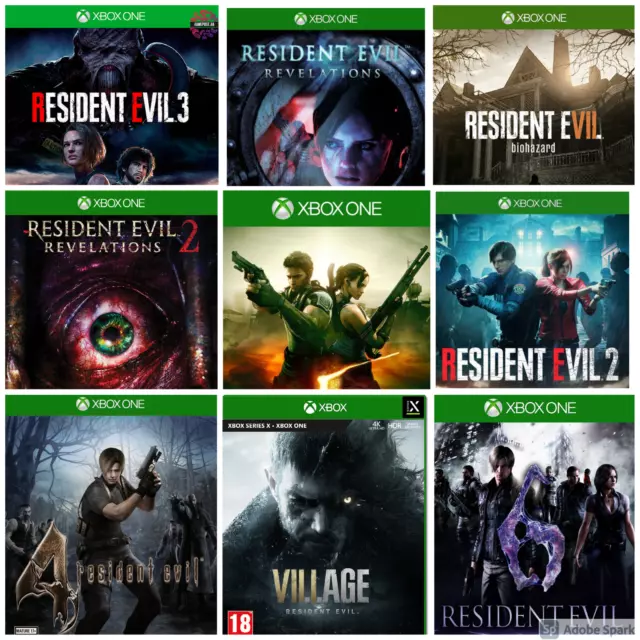 Resident Evil Xbox One Games - Choose Your Game