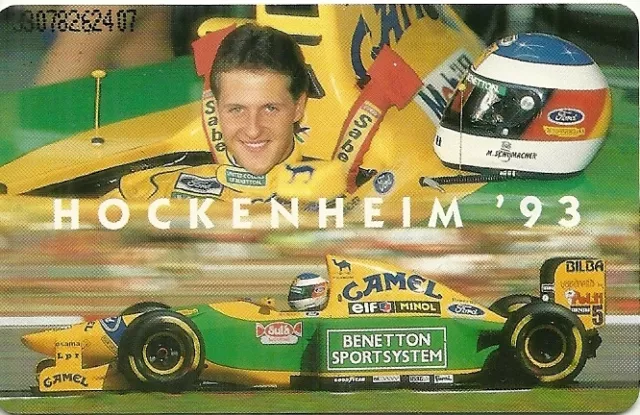 Rare / Carte Telephonique - Formule 1 Michael Schumacher Hockenheim F1 Phonecard
