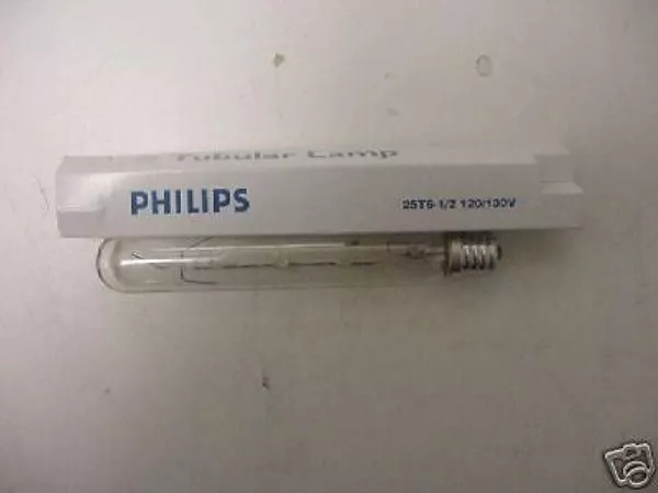 Philips 25T6-1/2/1F 120/130Volt Tubular Lamp