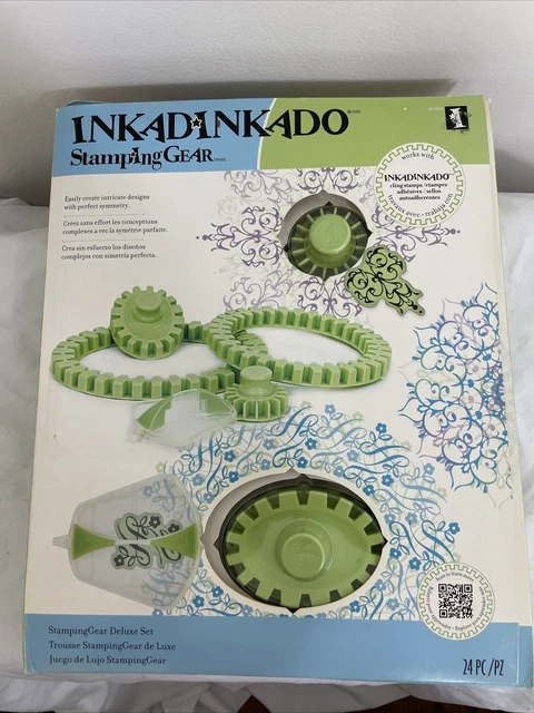 Inkadinkado Stamping Gear Stamp Bundle Job Lot Stamps Gears Card Making