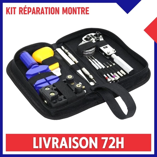 Kit Outils Réparation Démontage Montre Professionnel Ouvrir Boitier Bracelet