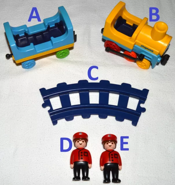 Playmobile 123 6911 Train Set w/Track Circle NOS