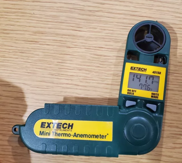 extech 45158 Mini Waterproof Thermo Anemometer and Humidity Meter