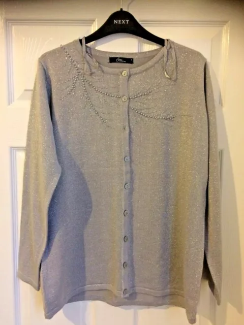 BON MARCHE COLLECTION Shrug Bolero Cardigan size M 14 Black 3 4 sleeves 3.99 PicClick UK