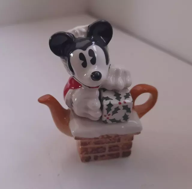 Paul Cardew Disney Mickey Mouse L/E Tiny Teapot, Excellent unboxed