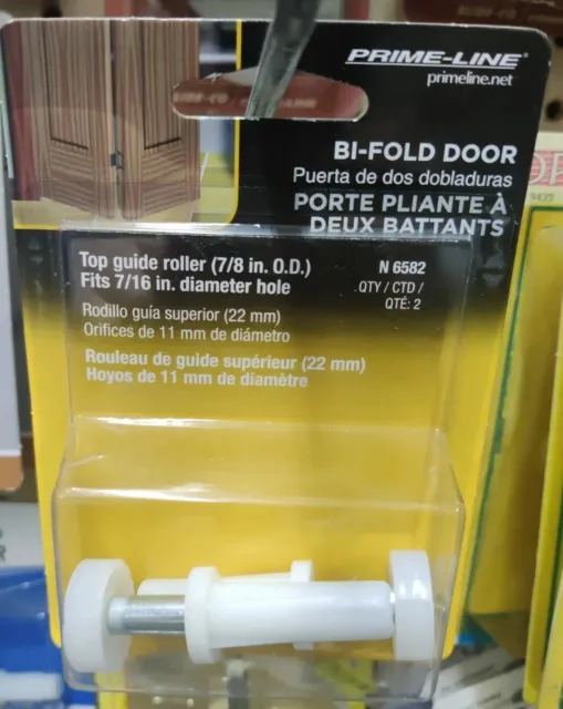 Bi-Fold Door Closet Rollers Guide model 6582 Slide Company Prime Line