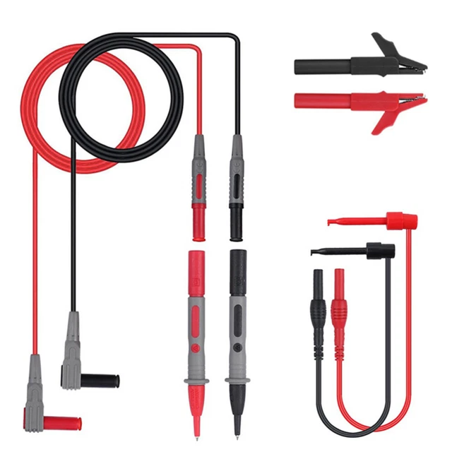 ELECTRONIC MULTIMETER ALLIGATOR clips Digital Multimeter Car Multimeter