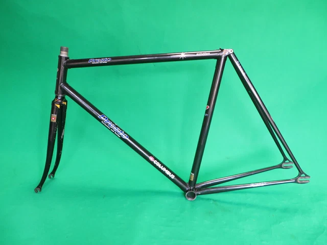 Presto NJS Keirin Frame Set Track Bike Single Speed Columbus EL Tubing 53cm