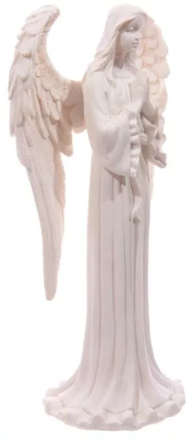 Guardian Angel Praying Statue , 20cm Tall Memorial Figurine , Gift Boxed 3