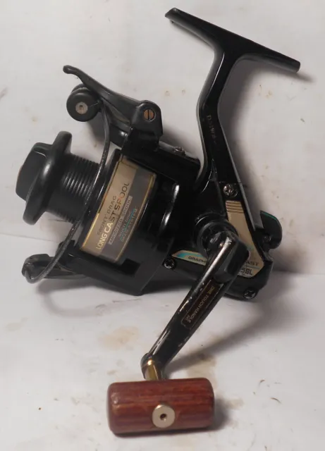 VINTAGE DAIWA LONG Cast PS1305BL Spinning Spin Fishing Reel Trout BASS  Catfish $1.25 - PicClick