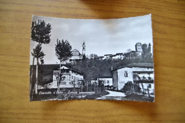 Cartolina Capriata D' Orba Viaggiata 1963 Subalpina Dd