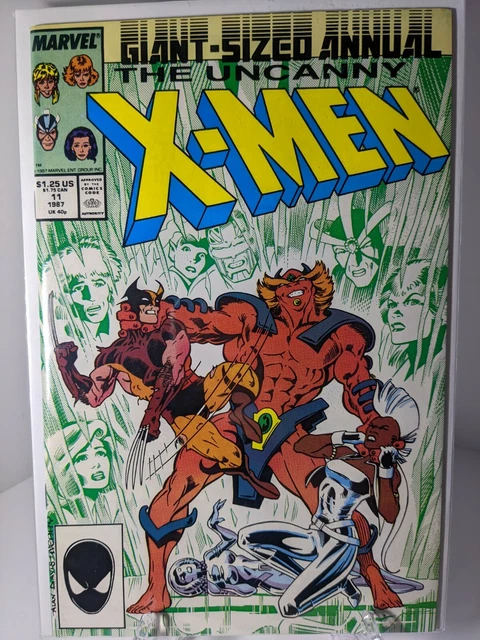 Uncanny X-Men Annual #11 (1987) Captain Britain vs. Horde. Excalibur 12 PICTURES