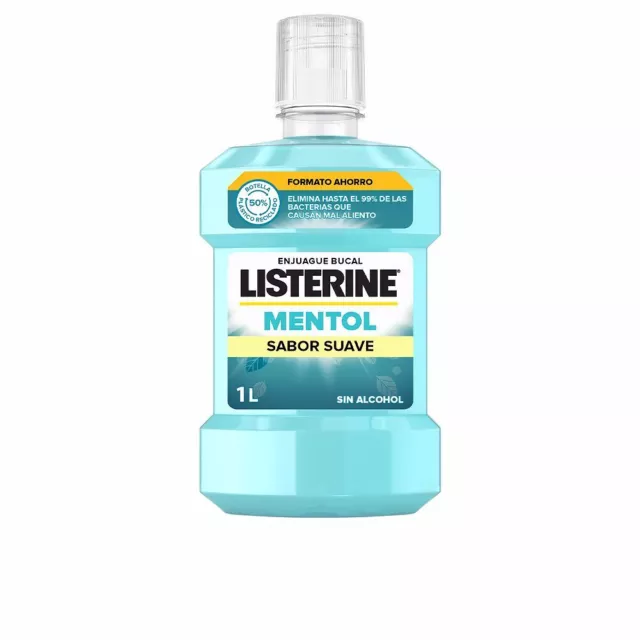 Higiene Listerine unisex ZERO 0% alcohol enjuague bucal 1000 ml