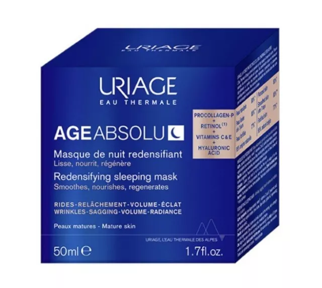 Uriage Âge Absolu Masque De Nuit 50ml