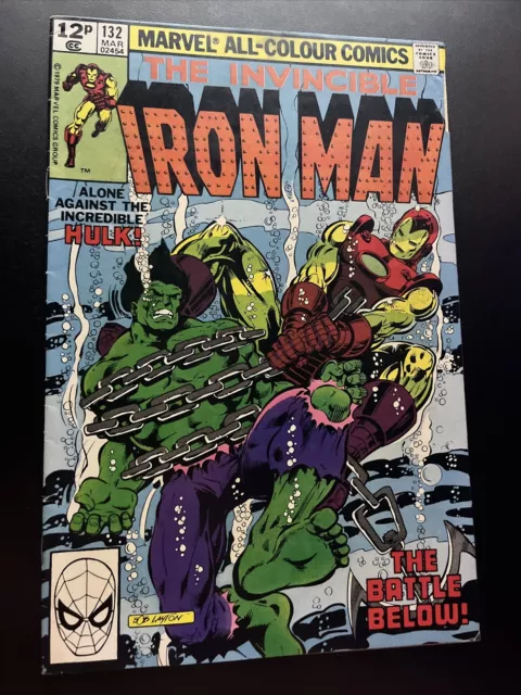 Iron Man #132, Marvel Bronze Age Comics, The Invincible Iron Man #132, Comics