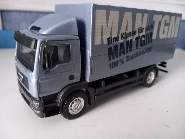 CONRAD camion MAN F + remorque pulvé 1/50 TRUCK LKW no box