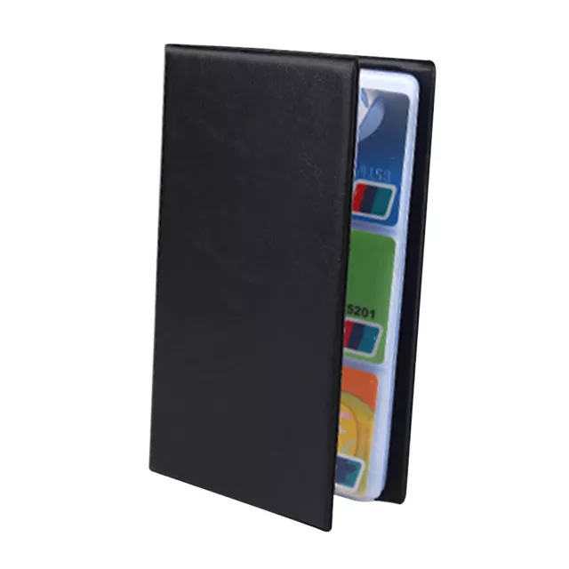 120slots PU Leather Capacity Anti Scratch Gift Business Card Album Office*