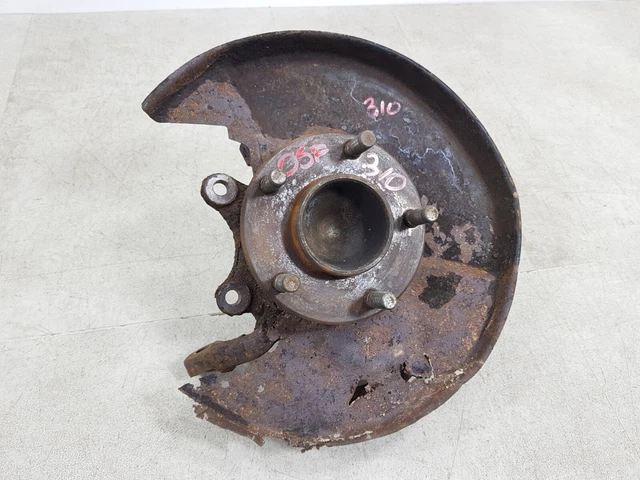 06-09 Jaguar X358 XJ8 XK XKR Front Right Side Spindle Knuckle Hub w/ Shield OEM