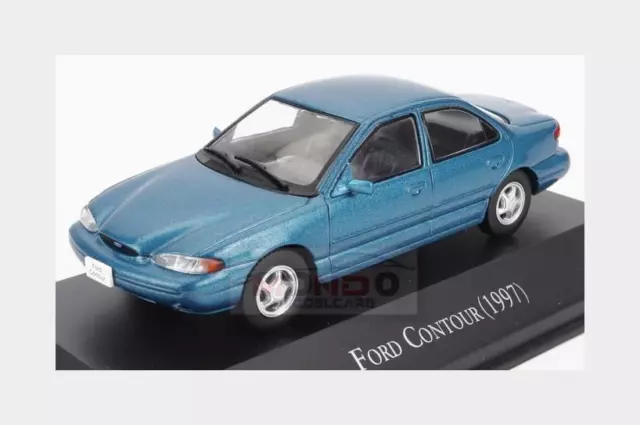 1:43 EDICOLA Ford Usa Contour 1997 Blue Met GRANDAUTOMEMOMEX021 MMC