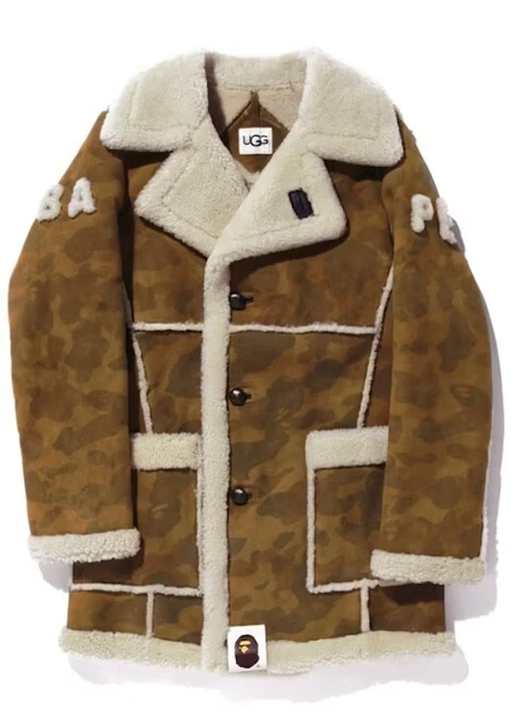 BAPE X UGG Mouton Sheepskin Coat BAPE X UGG Mouton Sheepskin Coat