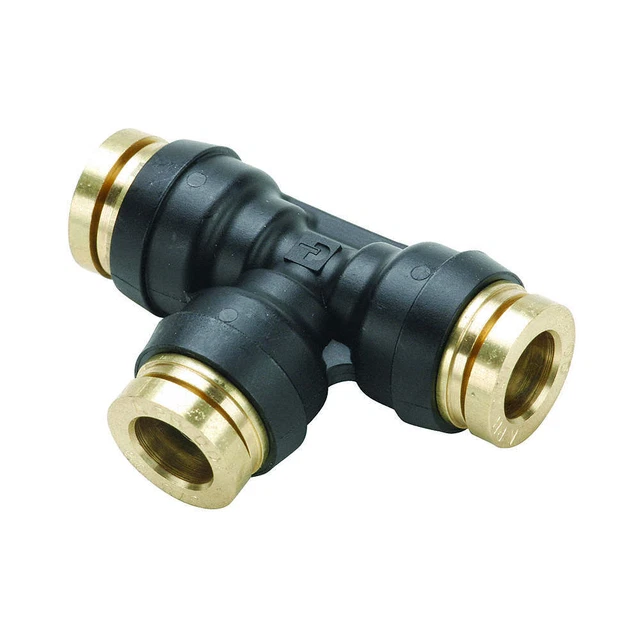 PARKER 364PTC-10 Union Tee,5/8 in. Tube Size,2.88 in. L