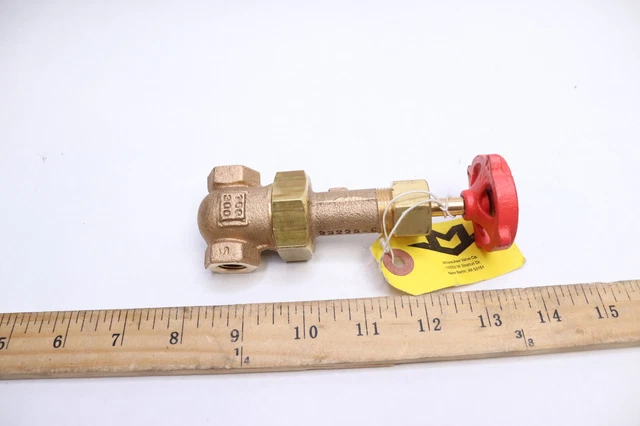 Mueller Gate Valve Brass 1/4"