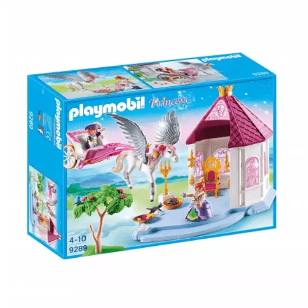 Playmobil – Castello Della Principessa Pegaso Con Carrozza 9289 Nuovo