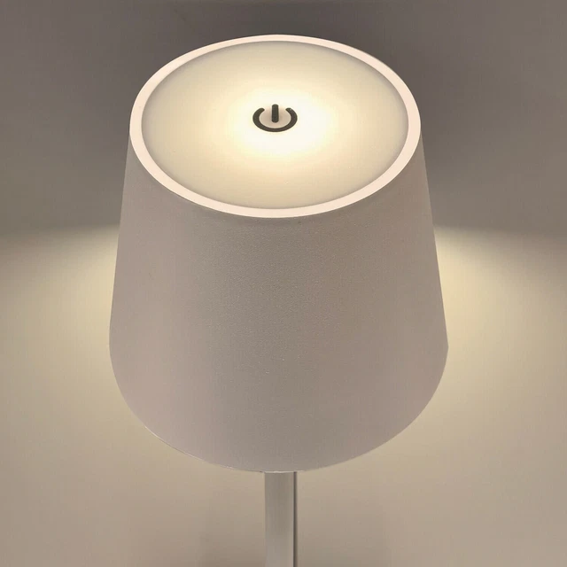 Lampada Touch Led Ricaricabile Bianca 5
