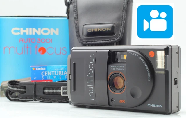 🎦VIDEO👀[Near MINT] Chinon Auto 3001 Multi Auto Focus 35mm f2.8 From JAPAN