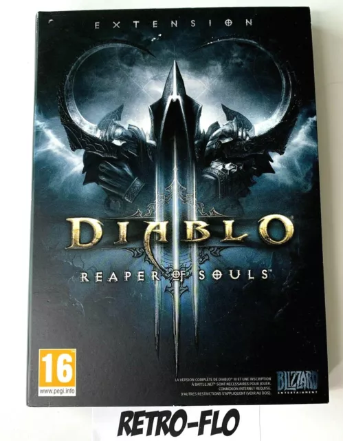 Diablo III 3 - Extension Reaper Of Souls - Jeu PC - NEUF En Boite