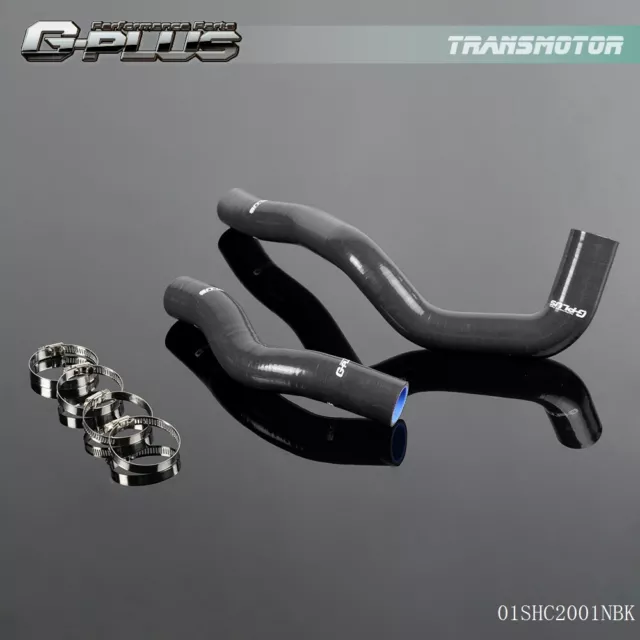 Fit For Toyota Supra JZA80 NA NON Turbo 2JZ-GE Silicone Radiator Hose Kit Black