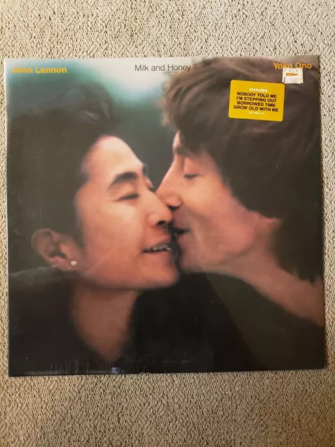 John Lennon/ Yoko Ono.  Milk and Honey. LP Vinyl Record. 1984. SEALED