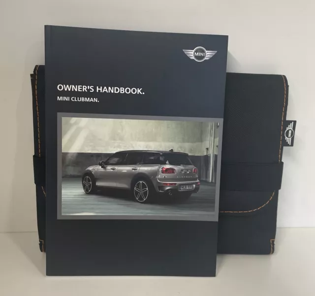 Mini Clubman F54 Owners Pack / Handbook / Manual With Wallet 2015~2018 (2017)